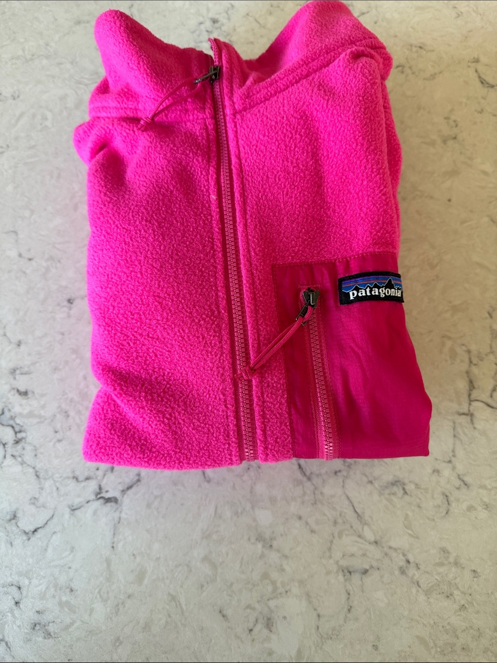 Patagonia Women’s size S Hot Pink Fleece Pullover Half-Zip